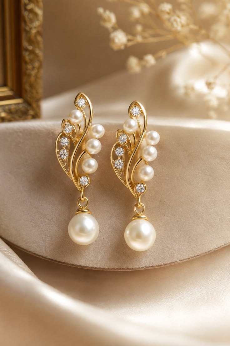 Pearl Drop Earrings